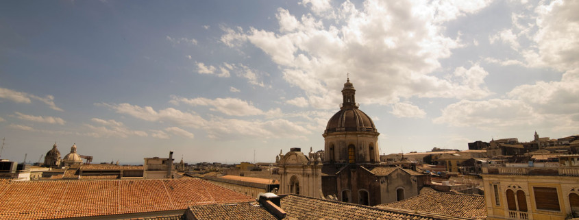 Catania view from Dimora di Sicilia